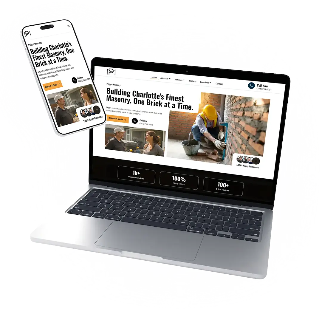 Web Design Services in Charlotte Mockup